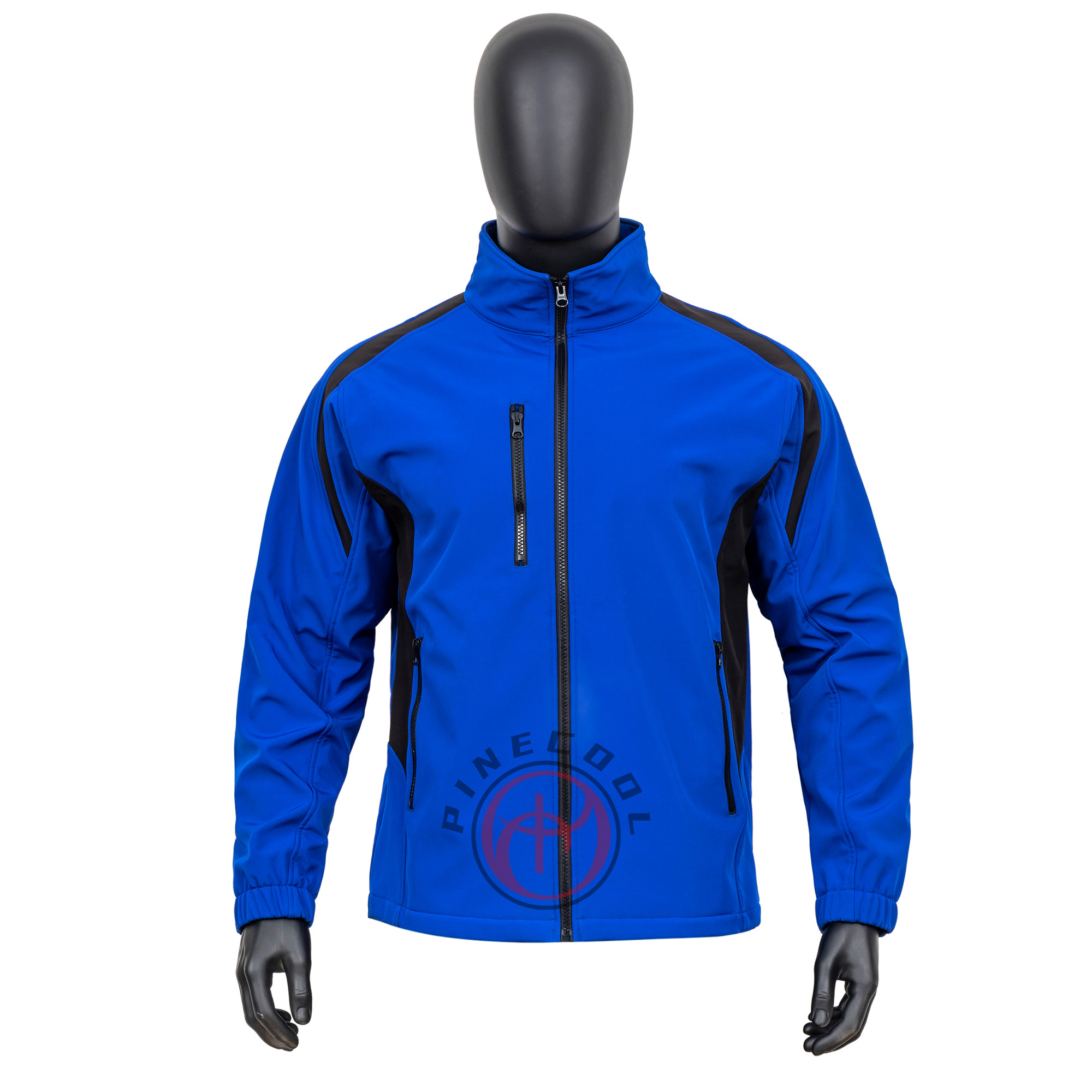 Men's Softshell Jacket Contrast Colour