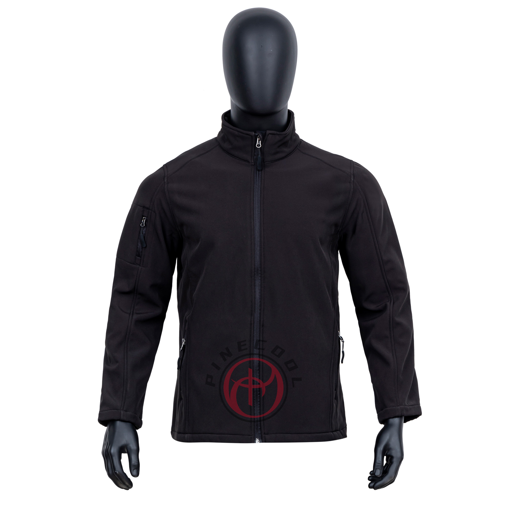 Black Men's Softshell Jacket
