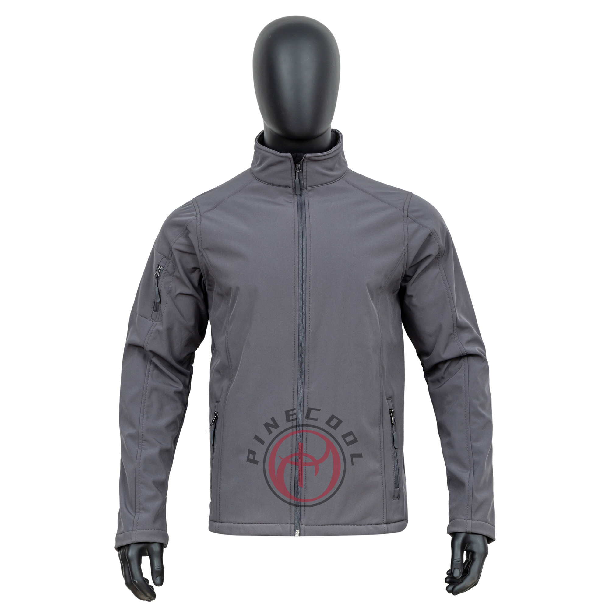 Stand collar Men's Softshell Jacket