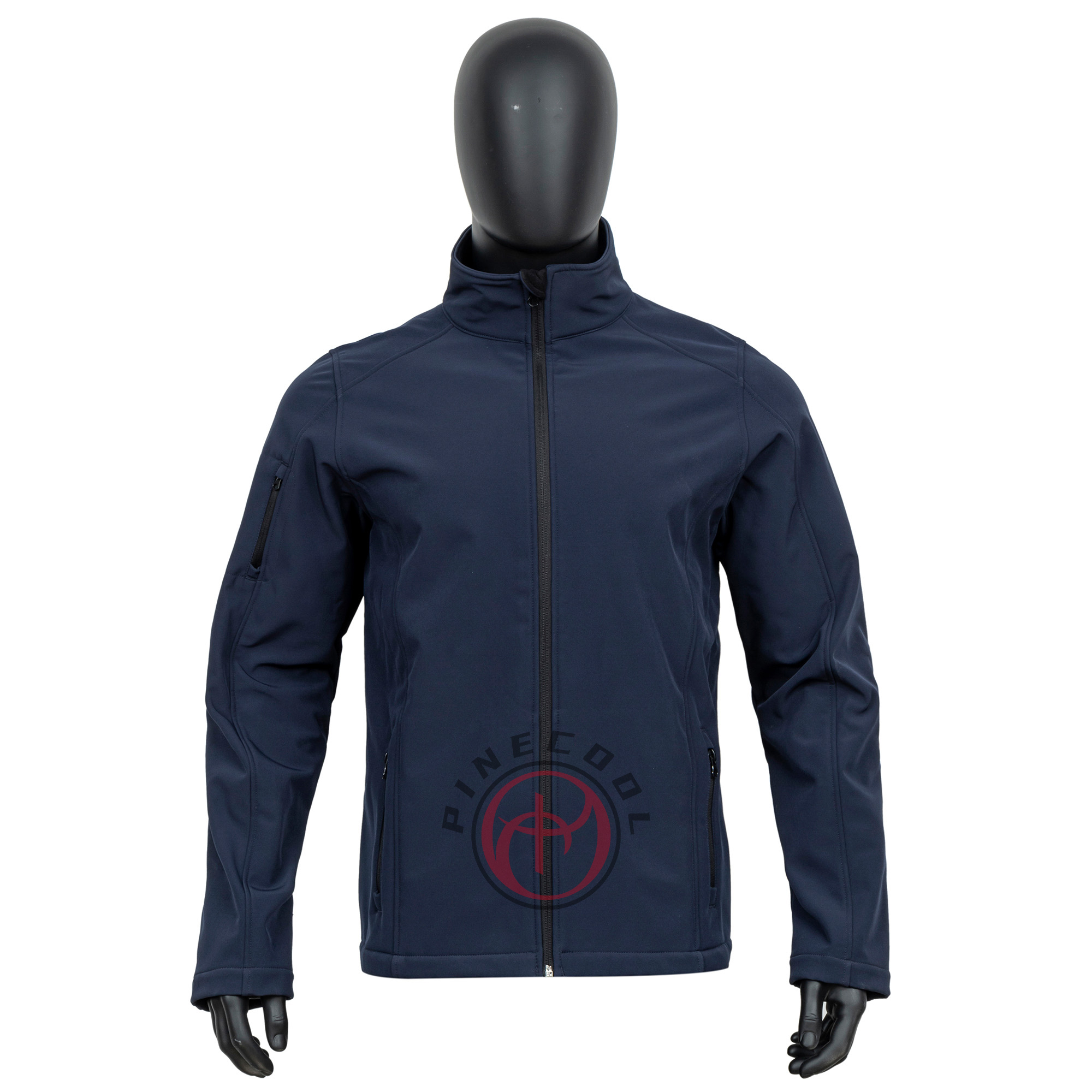 Navy Men's Softshell Jacket